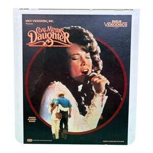 Coal Miner's Daughter (1980) Vintage CED RCA SelectaVision Very Good Condition